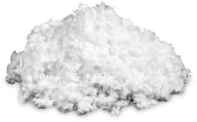 Lana de mineral blanca virgen